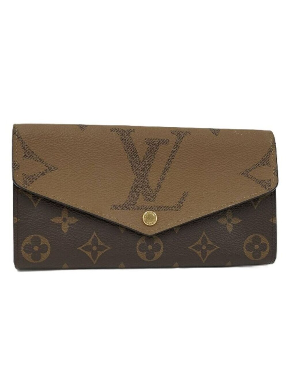 Louis Vuitton Bifold Wallet Portefeuille Sarah Monogram Giant